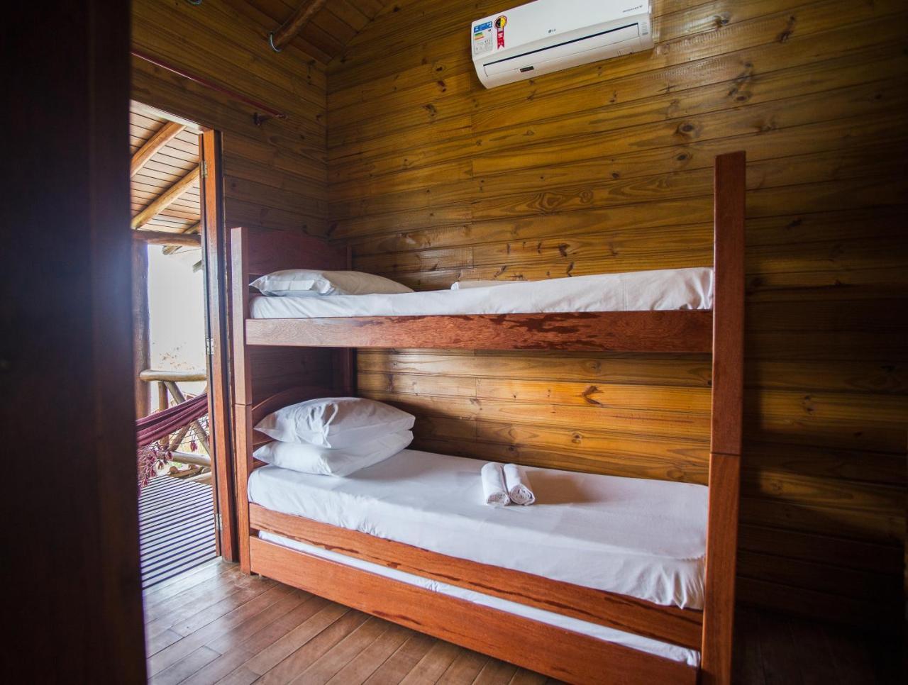 Pousada Cabanas Kaia Lua Praia do Rosa Bagian luar foto